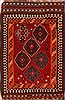 Turkman Red Hand Knotted 50 X 70  Area Rug 400-16519 Thumb 0