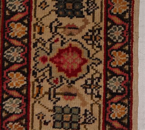 Turco-Persian Red Hand Knotted 42 X 52 Area Rug 400-16521 Image 7