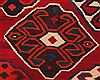 Turkman Red Hand Knotted 49 X 88  Area Rug 400-16525 Thumb 4