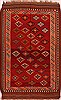 Turkman Red Flat Woven 58 X 89 Area Rug 400-16531 Thumb 0