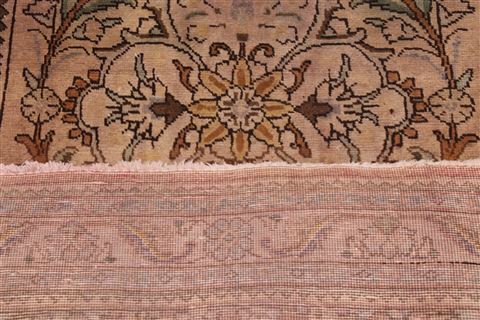 Tabriz Purple Runner Hand Knotted 34 X 130 Area Rug 400-16533 Image 9