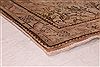 Tabriz Purple Runner Hand Knotted 34 X 130  Area Rug 400-16533 Thumb 8