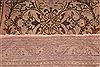 Tabriz Purple Runner Hand Knotted 34 X 130 Area Rug 400-16533 Thumb 9