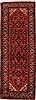 Hamedan Red Runner Hand Knotted 33 X 811  Area Rug 400-16536 Thumb 0