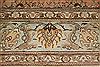 Tabriz Purple Hand Knotted 79 X 112 Area Rug 400-16542 Thumb 16