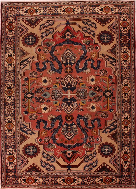 Ardebil Purple Hand Knotted 80 X 114 Area Rug 400-16545 Image 0