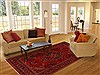 Lilihan Red Hand Knotted 711 X 115 Area Rug 400-16547 Thumb 4