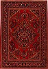 Lilihan Red Hand Knotted 711 X 115  Area Rug 400-16547 Thumb 0
