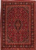 Mashad Red Hand Knotted 80 X 113  Area Rug 400-16550 Thumb 0