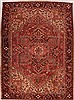 Heriz Red Hand Knotted 82 X 115  Area Rug 400-16552 Thumb 0