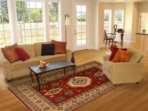 Kazak Red Hand Knotted 71 X 911 Area Rug 250-16562 Image 4