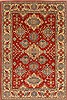 Kazak Red Hand Knotted 70 X 100  Area Rug 250-16563 Thumb 0