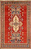 Kazak Red Hand Knotted 58 X 92  Area Rug 250-16565 Thumb 0