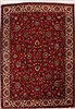 Tabriz Red Hand Knotted 710 X 111  Area Rug 400-16572 Thumb 0