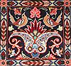 Bakhtiar Red Hand Knotted 68 X 99 Area Rug 400-16573 Thumb 15