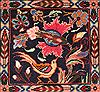 Bakhtiar Red Hand Knotted 68 X 99 Area Rug 400-16573 Thumb 16