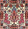 Bakhtiar Red Hand Knotted 68 X 99 Area Rug 400-16573 Thumb 21
