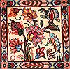 Bakhtiar Red Hand Knotted 68 X 99 Area Rug 400-16573 Thumb 22