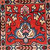 Bakhtiar Red Hand Knotted 68 X 99  Area Rug 400-16573 Thumb 24