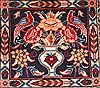 Bakhtiar Red Hand Knotted 68 X 99 Area Rug 400-16573 Thumb 14