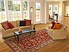 Kazak Red Hand Knotted 74 X 102 Area Rug 250-16574 Thumb 4