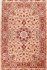 Tabriz Beige Hand Knotted 68 X 910  Area Rug 400-16576 Thumb 0