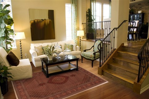 Tabriz Brown Hand Knotted 69 X 105 Area Rug 400-16578 Image 3
