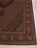 Tabriz Brown Hand Knotted 69 X 105 Area Rug 400-16578 Thumb 11