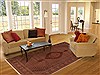 Tabriz Brown Hand Knotted 69 X 105 Area Rug 400-16578 Thumb 2