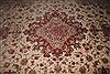 Tabriz Beige Hand Knotted 67 X 100 Area Rug 400-16581 Thumb 16