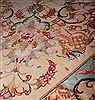 Tabriz Beige Hand Knotted 70 X 101 Area Rug 400-16583 Thumb 18