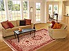 Tabriz Beige Hand Knotted 70 X 101 Area Rug 400-16583 Thumb 2