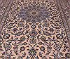 Kashan Beige Hand Knotted 610 X 101  Area Rug 400-16587 Thumb 10