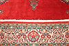 Sarouk Red Hand Knotted 84 X 119 Area Rug 400-16588 Thumb 13