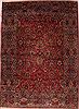 Kerman Red Hand Knotted 87 X 1110  Area Rug 400-16589 Thumb 0