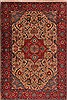 Khoy Beige Hand Knotted 81 X 118  Area Rug 400-16593 Thumb 0