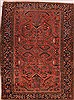Herati Purple Hand Knotted 75 X 101 Area Rug 400-16594 Thumb 0