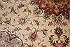 Tabriz White Hand Knotted 51 X 68  Area Rug 400-16596 Thumb 17