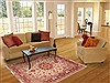 Tabriz White Hand Knotted 51 X 68 Area Rug 400-16596 Thumb 2