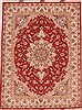 Tabriz Brown Hand Knotted 50 X 67  Area Rug 400-16597 Thumb 0