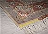 Tabriz Beige Hand Knotted 50 X 70  Area Rug 400-16598 Thumb 11