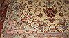 Tabriz Beige Hand Knotted 50 X 70  Area Rug 400-16598 Thumb 8