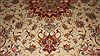 Tabriz Beige Hand Knotted 50 X 70  Area Rug 400-16598 Thumb 9