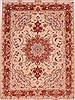 Tabriz Beige Hand Knotted 50 X 68  Area Rug 400-16600 Thumb 0