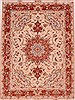 Tabriz Beige Hand Knotted 50 X 68 Area Rug 400-16600 Thumb 0