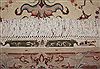 Tabriz Beige Hand Knotted 50 X 610 Area Rug 400-16601 Thumb 7