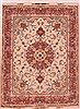Tabriz Beige Hand Knotted 50 X 610 Area Rug 400-16601 Thumb 0