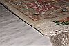 Tabriz White Hand Knotted 411 X 69  Area Rug 400-16604 Thumb 15