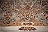 Tabriz White Hand Knotted 411 X 69  Area Rug 400-16604 Thumb 27