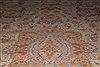 Tabriz White Hand Knotted 411 X 69  Area Rug 400-16604 Thumb 28